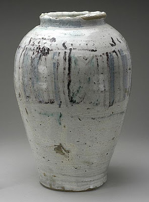 Jar | Origin: Egypt | Period: 1000-1250 | Collection: The Madina Collection of Islamic Art, gift of Camilla Chandler Frost (M.2002.1.79) | Type: Ceramic; Vessel, Earthenware, glazed and stain-painted, 13 1/2 x 9 1/4 in. (34.29 x 23.49 cm)