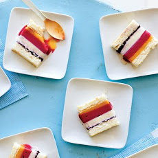 Striped Ice Cream Cake