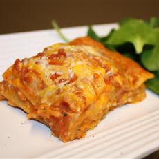 Chicken and Pumpkin Lasagna