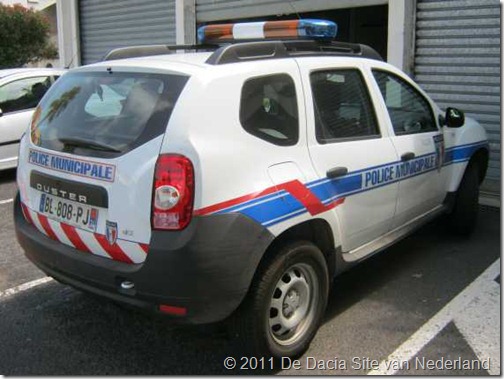 Dacia Duster Politie Frankrijk 03