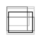 rectangle study 23, 2012, digital c-print (single edition), 40 x 40 in.