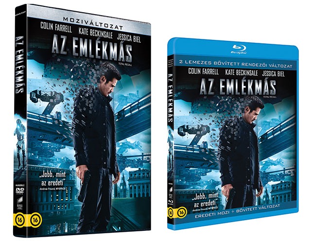 Az emlékmás DVD-n és BD-n