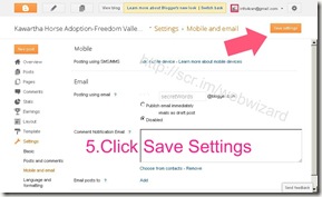 image Click Save settings