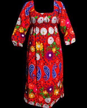 1960's flower power day dress monster vintage 1960's flower power day dress monster vintage
