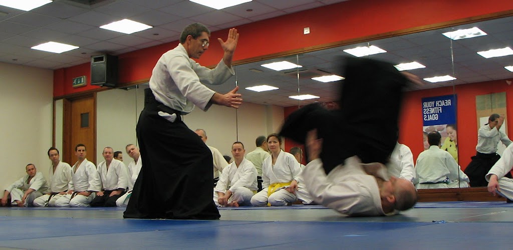 Aikido throw with power