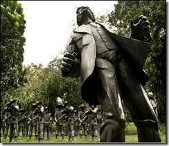 rizal diorama in luneta park manila