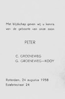 Groeneweg, Peter Geboortekaartje 24-08-1958.jpg