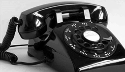 c0 old rotary dial phone