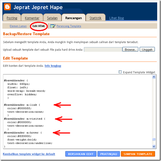 kode HTML elemen gadget dibawah header 3 kode HTML elemen gadget dibawah header 3