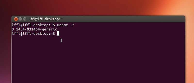 Kernel Linux 3.14.4 in Ubuntu Linux