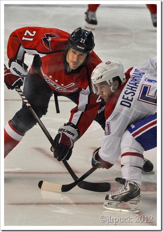 Facing off