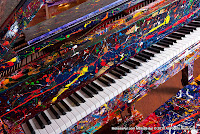 Melissa Ayr Art - "Live Energy"<br />
Contemporary Abstract Artist<br />
Painted Baby Grand Piano<br />
Photo Credit: Skipping Stone