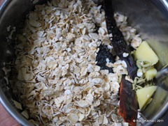 oats,chilli,ginger,fennel