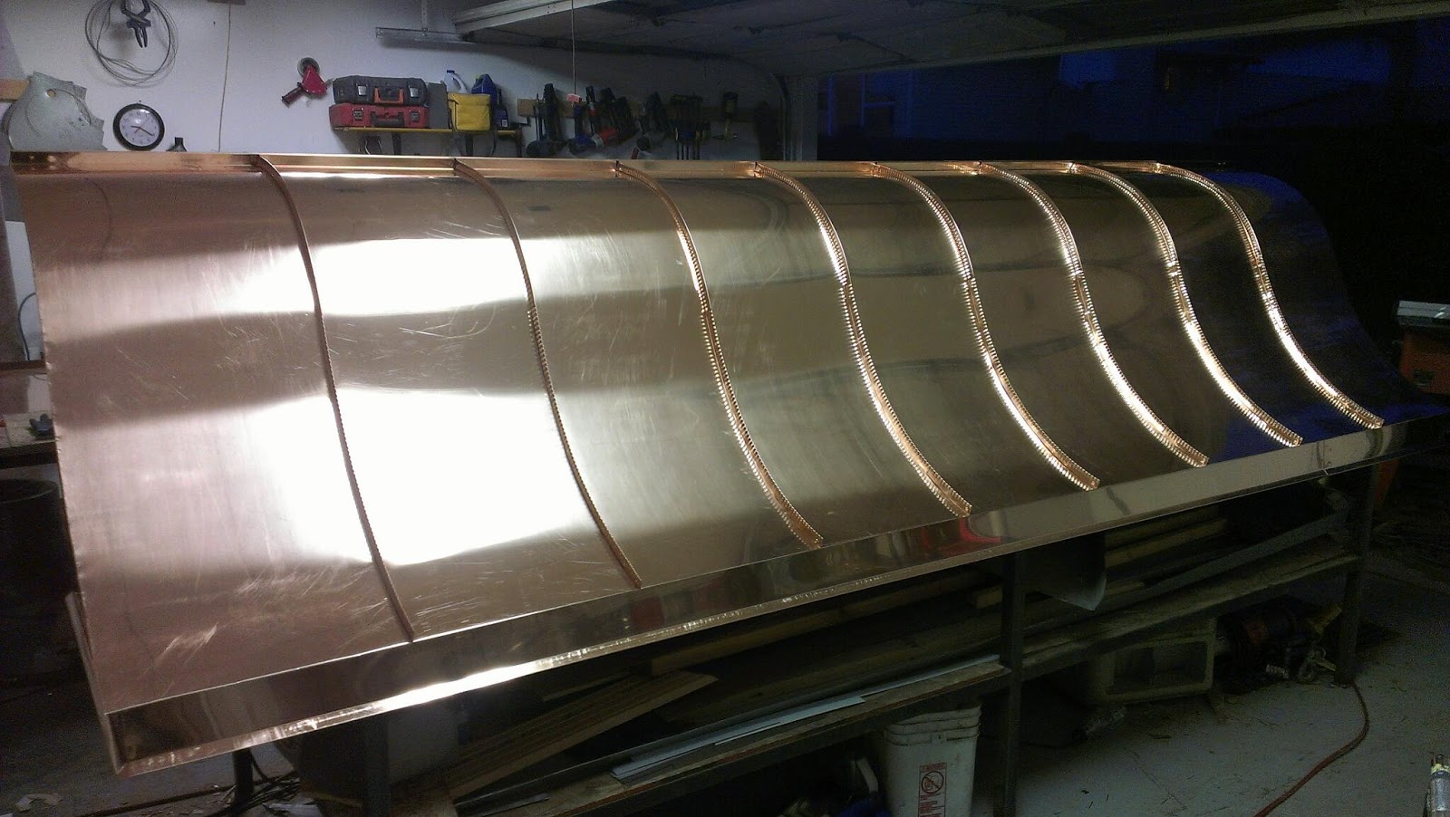 patina copper roof