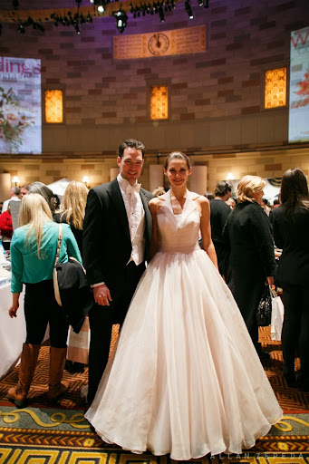 Models from Kleinfeld Bridal were quite the attraction on the main floor. I think you can see why! Models from Kleinfeld Bridal were quite the attraction on the main floor. I think you can see why!