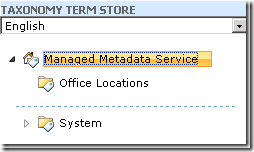 Configuring the Managed Metadata Service Application in SharePoint 2010 step by step - Part 2
