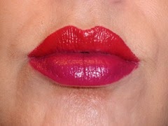 Marc Jacobs Le Marc Lip Creme in Rei of Light (top) and Magenta (bottom)