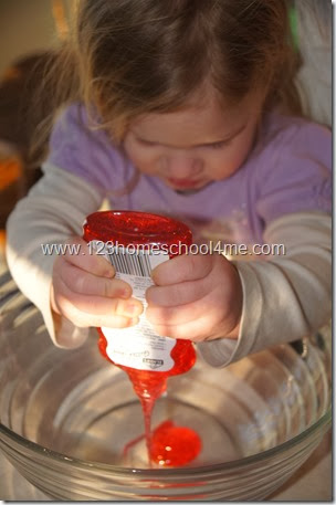 Red Hot Slime Recipe Vlaentine's day Kids Activity Red Hot Slime Recipe Vlaentine's day Kids Activity