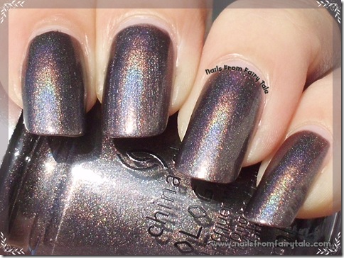 China Glaze HoloGlam Collection Galactic gray China Glaze HoloGlam Collection Galactic gray