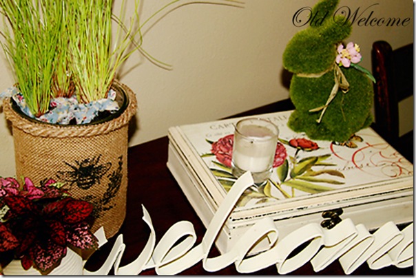 spring vignette croton old welcome spring vignette croton old welcome