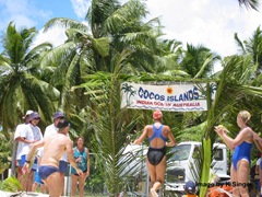 cocos islands annual lagune swim