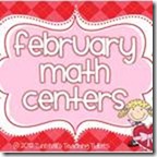 math centers valentines