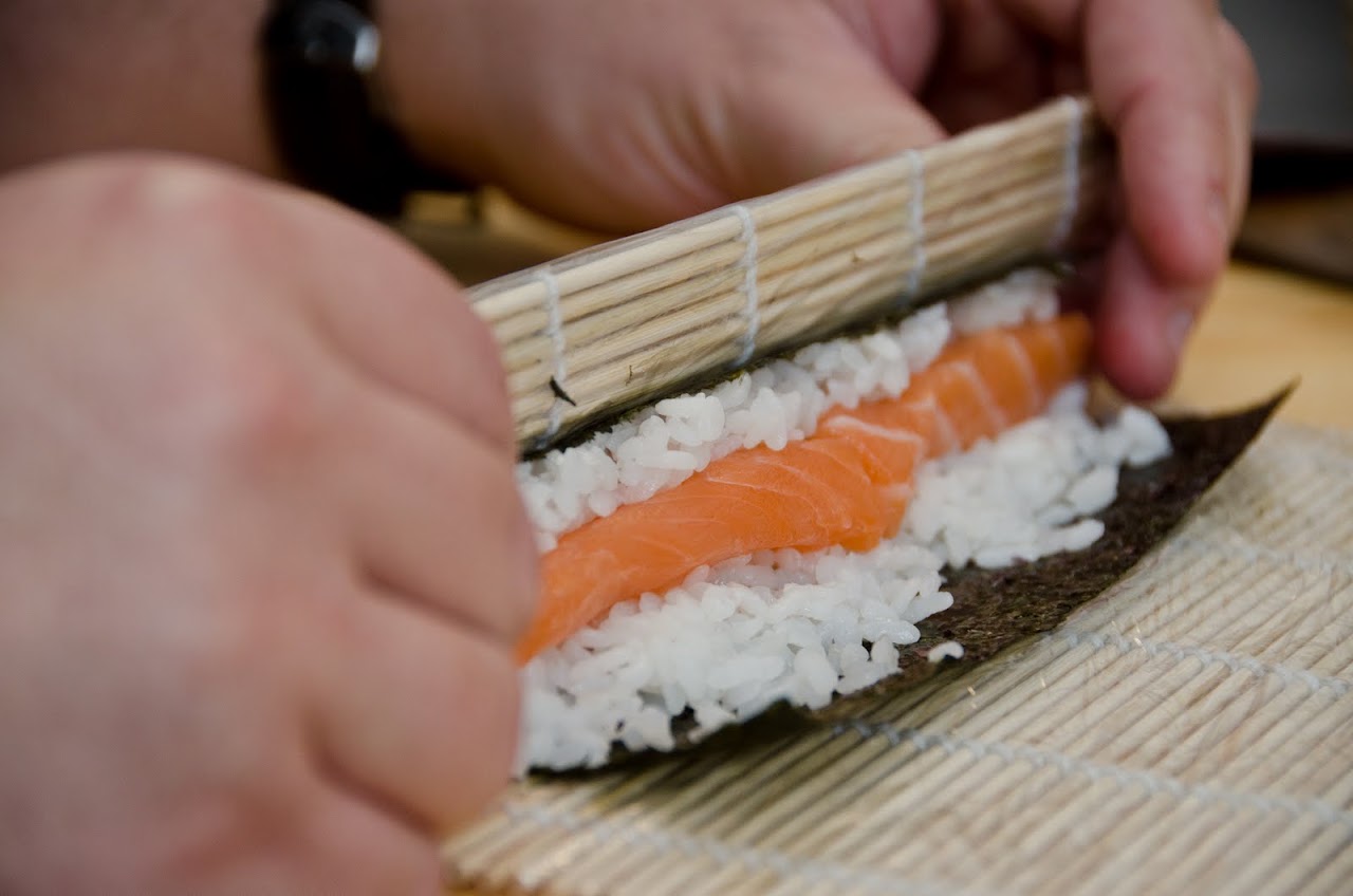 Making sushi
