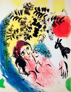 Chagall_Lovers_Red_Sun_M285