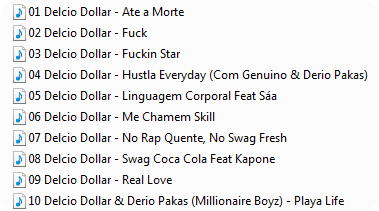 Delcio Dollar - Mixtape Fenix Vol.1 (TrackList)