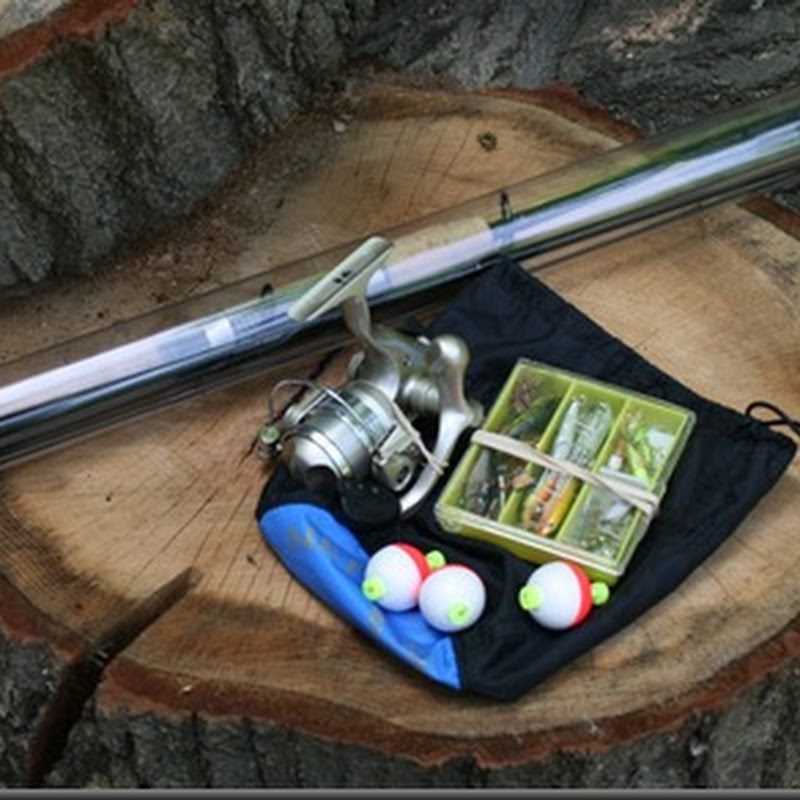 Wood Trekker: Ultralight Fishing Kit – Spinning Rod Set Up