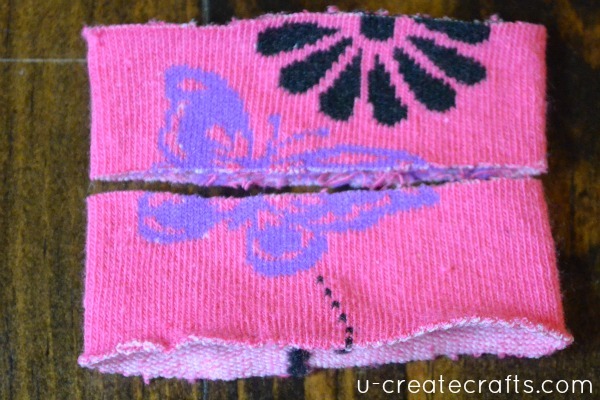 Turn Tights into Leggings 4