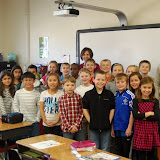 WBFJ Cici's Pizza Pledge - Morgan Elementary - Mrs. Rosenberger's 3rd Grade Class - Clemmons - 11-28