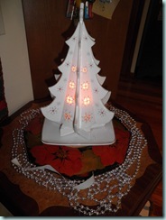 White tree display 2