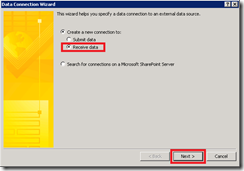Connection Wizard Data Source Type Connection Wizard Data Source Type
