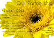 Yellow Gerbera 3 Flat Invitation