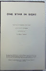 One Star In Sight