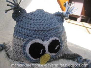 baby boy owl hat (5)