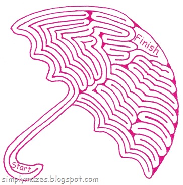 Maze #51: "Singing in the Rain"