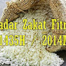 Kadar Zakat Fitrah 2014 Bagi Semua Negeri di Malaysia