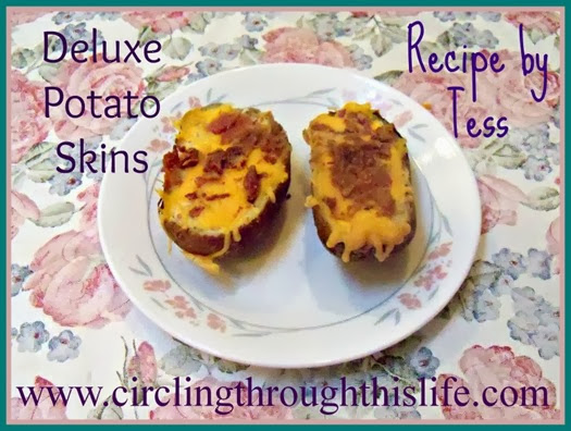 Deluxe Potato Skins Recipe by Tess