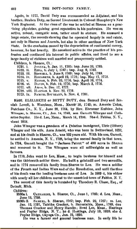 Doty-Doten Family In America-The Family of Joseph Doty37 Doty-Doten Family In America-The Family of Joseph Doty37
