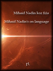 Mihaid Nadin's on language Cover