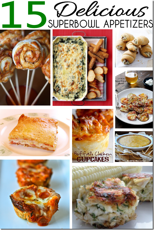 Superbowl Appetizers and Dips