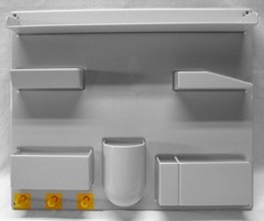 Dorothee Maurer-Becker Wall-All III, 3 plastic pegs Dorothee Maurer-Becker Wall-All III, 3 plastic pegs