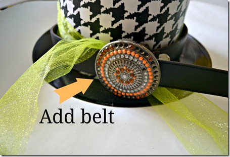 hat with belt hat with belt