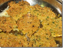 Brown Rice, Besan & Chive Cakes