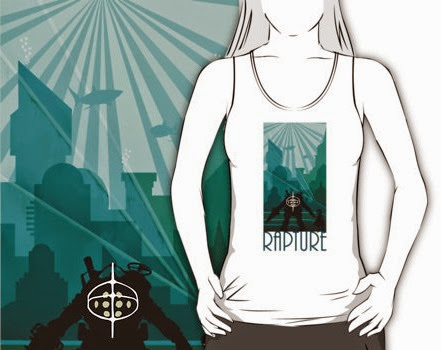 Rapture Tank Top by asylumartz on Red Bubble Rapture Tank Top by asylumartz on Red Bubble