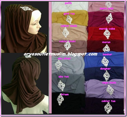 syria anting swarovsky seri warna 2