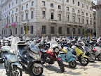 Motorcycles in Milan