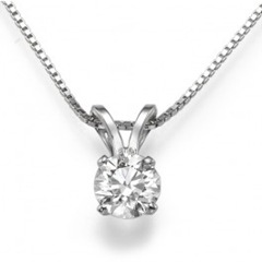 Clarity-Enhanced -Diamond-Solitaire-Gold-Pendant-with-Necklace